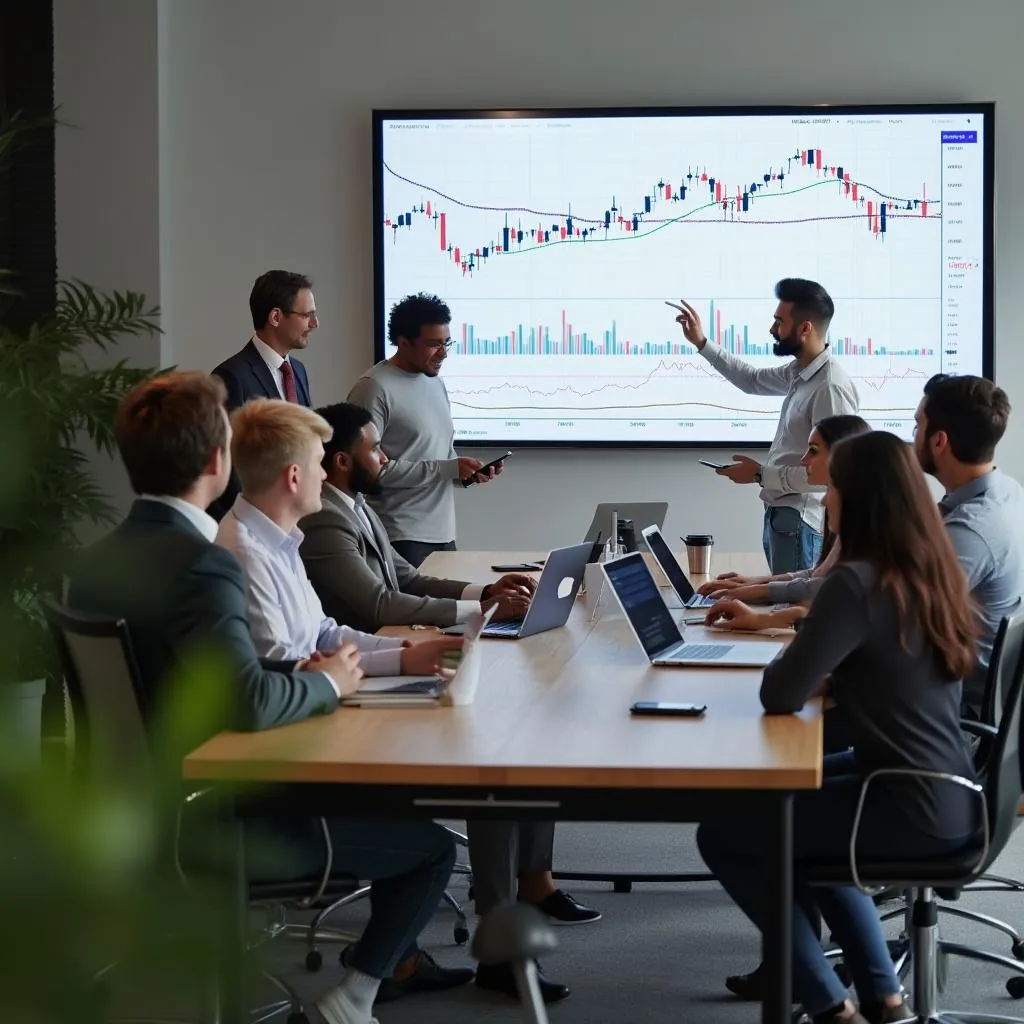 Equipo de AuditFin en una reunión de planificación