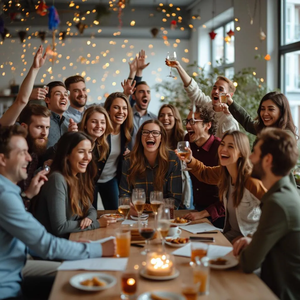 Celebración de un logro del equipo AuditFin